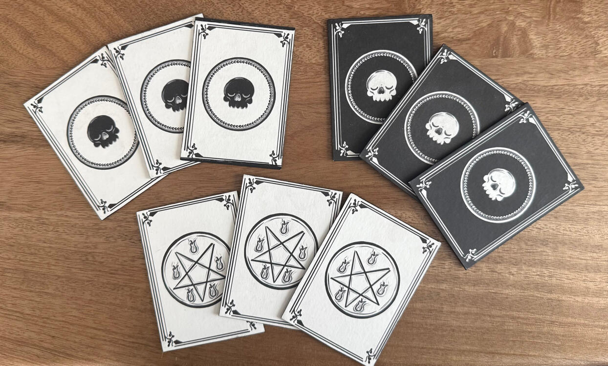“Devil’s Advocate” cards, digital