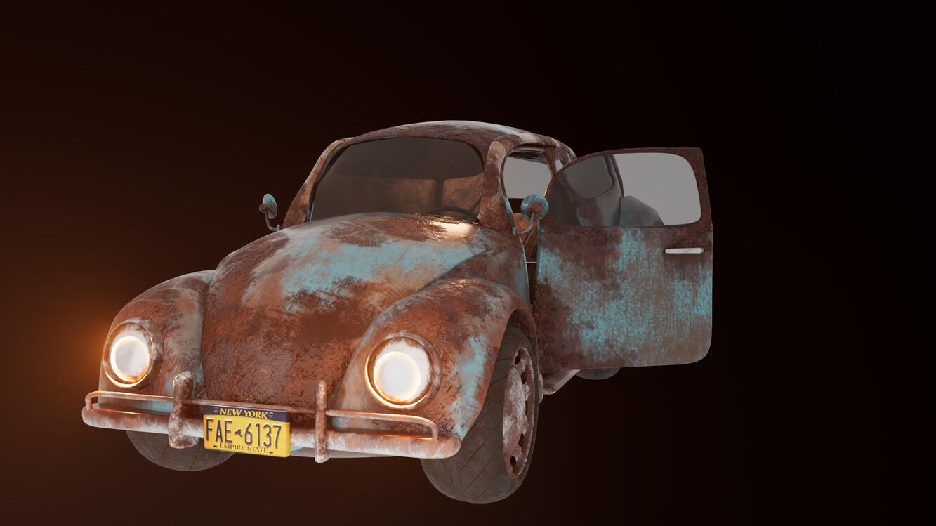 Rusty Bug, 3d