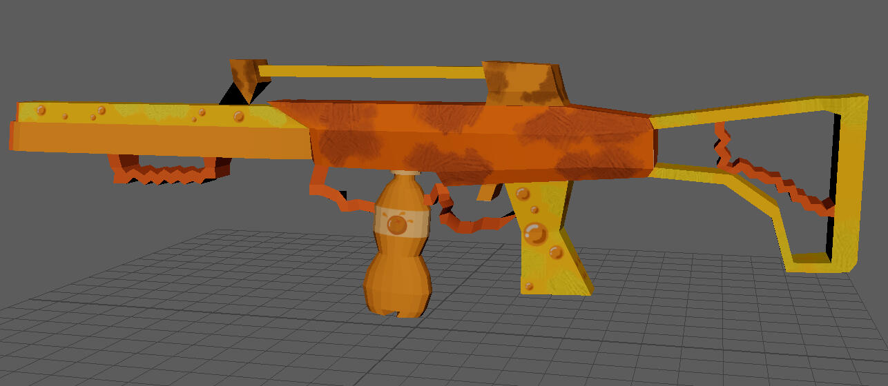 Orange Juice Soaker, 3d